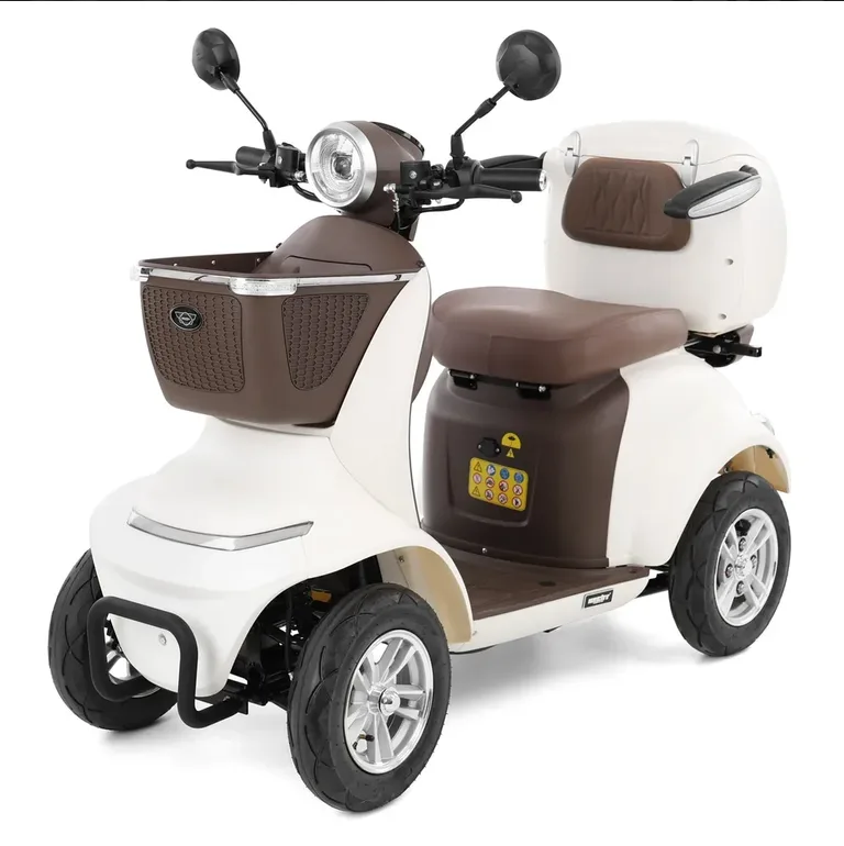 Skuter inwalidzki elektryczny - HECHT ELEGANTE WHITE 1 Skuter Elektryczny hecht elegante white Motorower Strzyżów Rzeszów Krosno Jasło Ropczyce Dębica Brzozów Sanok Podkarpackie
